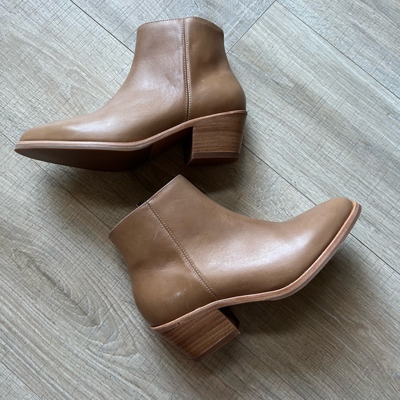 NEW Nisolo Marisa Booties Almond size 8 - Picture 1 of 12